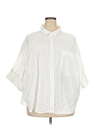 Meek 3/4 Sleeve Button-Down Shirt (view 1)