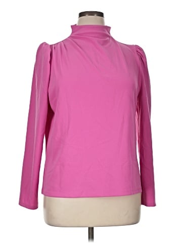 Ann Taylor Long Sleeve Blouse (view 1)