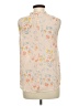 Mittoshop Floral Ivory Sleeveless Blouse Size M - photo 2