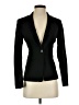 H&M 100% Polyester Black Blazer Size 2 - photo 1