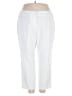 Kasper Solid White Casual Pants Size 20 - photo 1