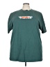 100 Thieves 100% Cotton Teal Short Sleeve T-Shirt Size 4X - photo 1