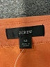J.Crew 100% Polyester Orange Formal Skirt Size 12 - photo 4
