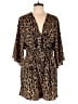Fashion Animal Print Brown Romper Size L - photo 1