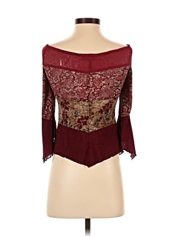 Self Esteem 3/4 Sleeve Top (view 2)