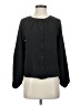 Express 100% Polyester Black Long Sleeve Blouse Size XS - photo 1