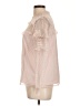 Express 100% Nylon Pink Long Sleeve Blouse Size L - photo 5