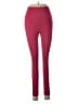 Girlfriend Collective Color Block Burgundy Active Pants Size S - photo 1