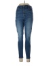 American Eagle Outfitters Solid Blue Jeans Size 10 - photo 1