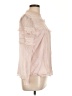 Express 100% Nylon Pink Long Sleeve Blouse Size L - photo 4