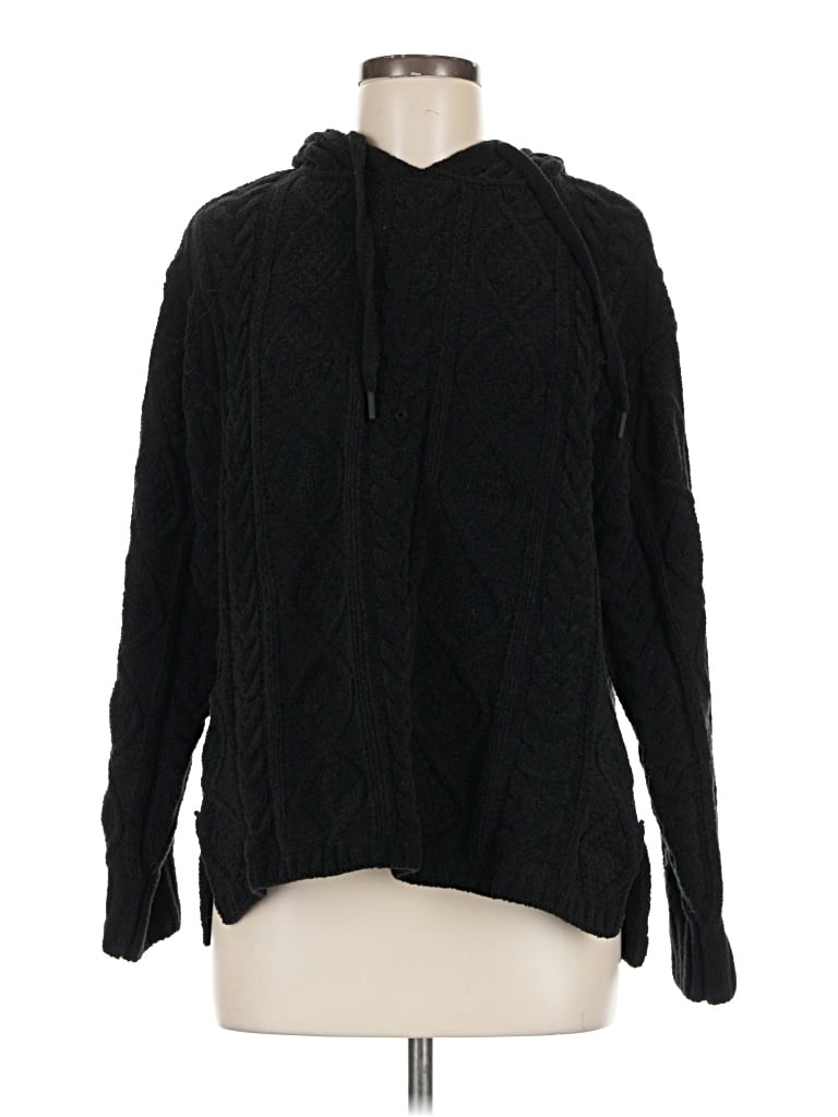 Pre-owned Pj Salvage Pullover Sweater In Black