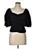 Gap Black Short Sleeve Top Size L - photo 1