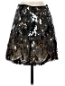 Assorted Brands Metallic Silver Casual Skirt Size 26 waist (estimated) - photo 1