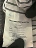 alexanderwang.t 100% Cotton Stripes Silver Long Sleeve Button-Down Shirt Size L - photo 8