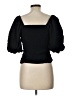Gap Black Short Sleeve Top Size L - photo 2