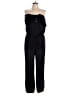 Eyeshadow 100% Polyester Solid Black Jumpsuit Size L - photo 1
