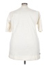 100 Thieves 100% Cotton Solid Ivory Short Sleeve Turtleneck Size 3X - photo 2