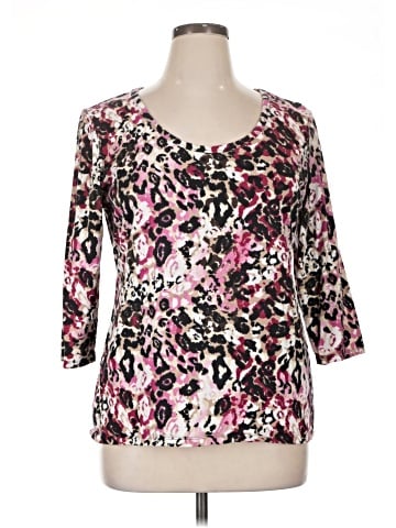 Style&Co 3/4 Sleeve Blouse (view 1)