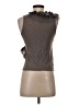 Ann Taylor Brown Sleeveless Blouse Size S - photo 2