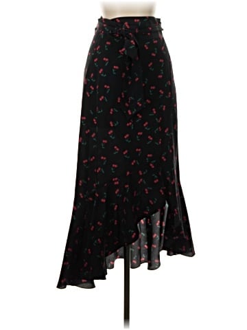 Intermix Silk Skirt (view 1)