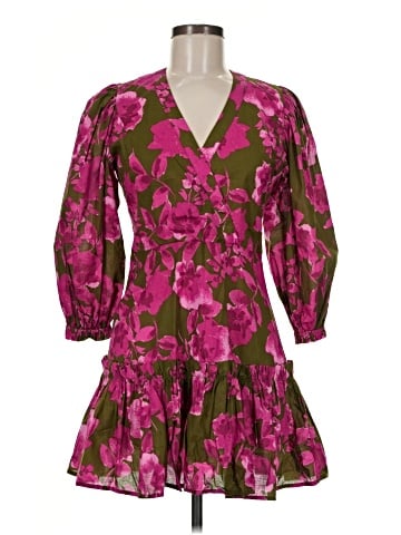 Olivaceous Cocktail Dress (view 1)