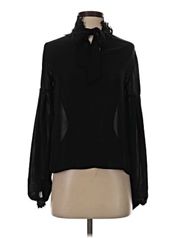 Zara Basic Long Sleeve Blouse (view 1)