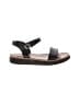 Steve Madden 100% Leather Black Sandals Size 7 - photo 1