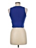 Happily Grey 100% Polyester Blue Tank Top Size M - photo 2