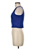 Happily Grey 100% Polyester Blue Tank Top Size M - photo 5