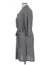 Grayson 100% Polyester Chevron-herringbone Gray Casual Dress Size XL - photo 5