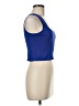 Happily Grey 100% Polyester Blue Tank Top Size M - photo 4