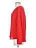 Express 100% Polyester Red Long Sleeve Blouse Size S - photo 5