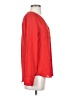 Express 100% Polyester Red Long Sleeve Blouse Size S - photo 4