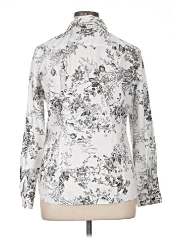 Foxcroft Long Sleeve Blouse (view 2)