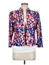 Kasper 100% Polyester Print Orange Blazer Size 6 - photo 1