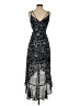 Cato Paisley Black Cocktail Dress Size 2 - photo 2