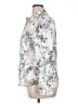 Foxcroft Floral Silver Long Sleeve Blouse Size 16 - photo 5