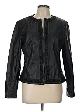 Chico's Leather Jacket (view 1)