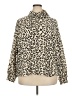 Sanctuary Animal Print Tan Pullover Sweater Size 2X - photo 1
