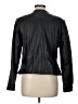 Chico's 100% Leather Black Leather Jacket Size Lg (2) - photo 2