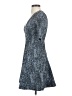 Lela Rose Tweed Blue Cocktail Dress Size 2 - photo 5