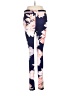 Celestine Floral Blue Casual Pants Size M - photo 2