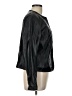 Chico's 100% Leather Black Leather Jacket Size Lg (2) - photo 4