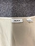 Talula 100% Silk Metallic Ivory Long Sleeve Silk Top Size XXS - photo 8