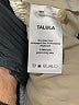 Talula 100% Silk Metallic Ivory Long Sleeve Silk Top Size XXS - photo 9