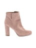 LC Lauren Conrad Solid Pink Ankle Boots Size 10 - photo 1