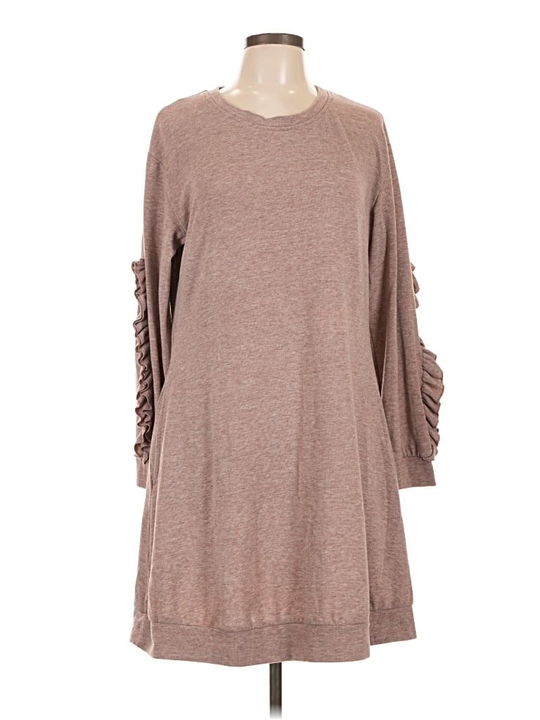 Pre-owned Reborn Casual Dress In Brown