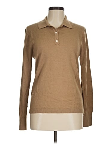 J.Crew Factory Store Long Sleeve Polo (view 1)