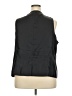 Danielle B. Black Tuxedo Vest Size 2X - photo 2