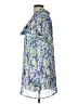 AGB 100% Polyester Purple Casual Dress Size L - photo 5